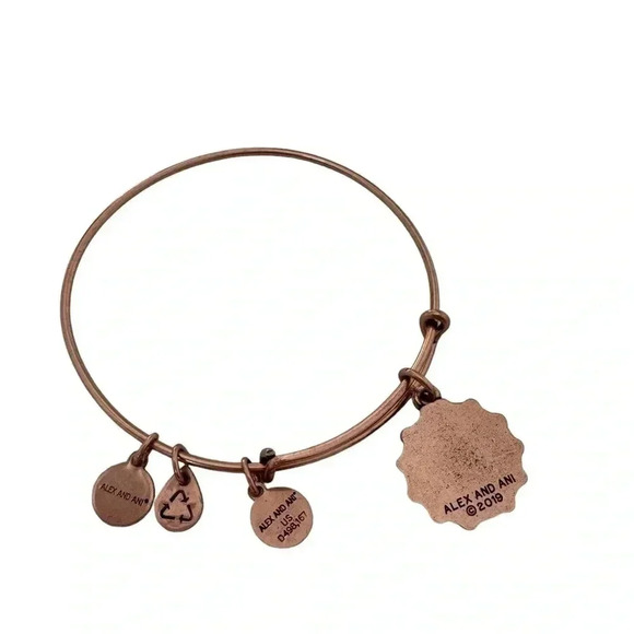 Alex and Ani Star Fish II Bracelet Charm Color Infusion Jewelry Bangle Blue - Picture 5 of 5